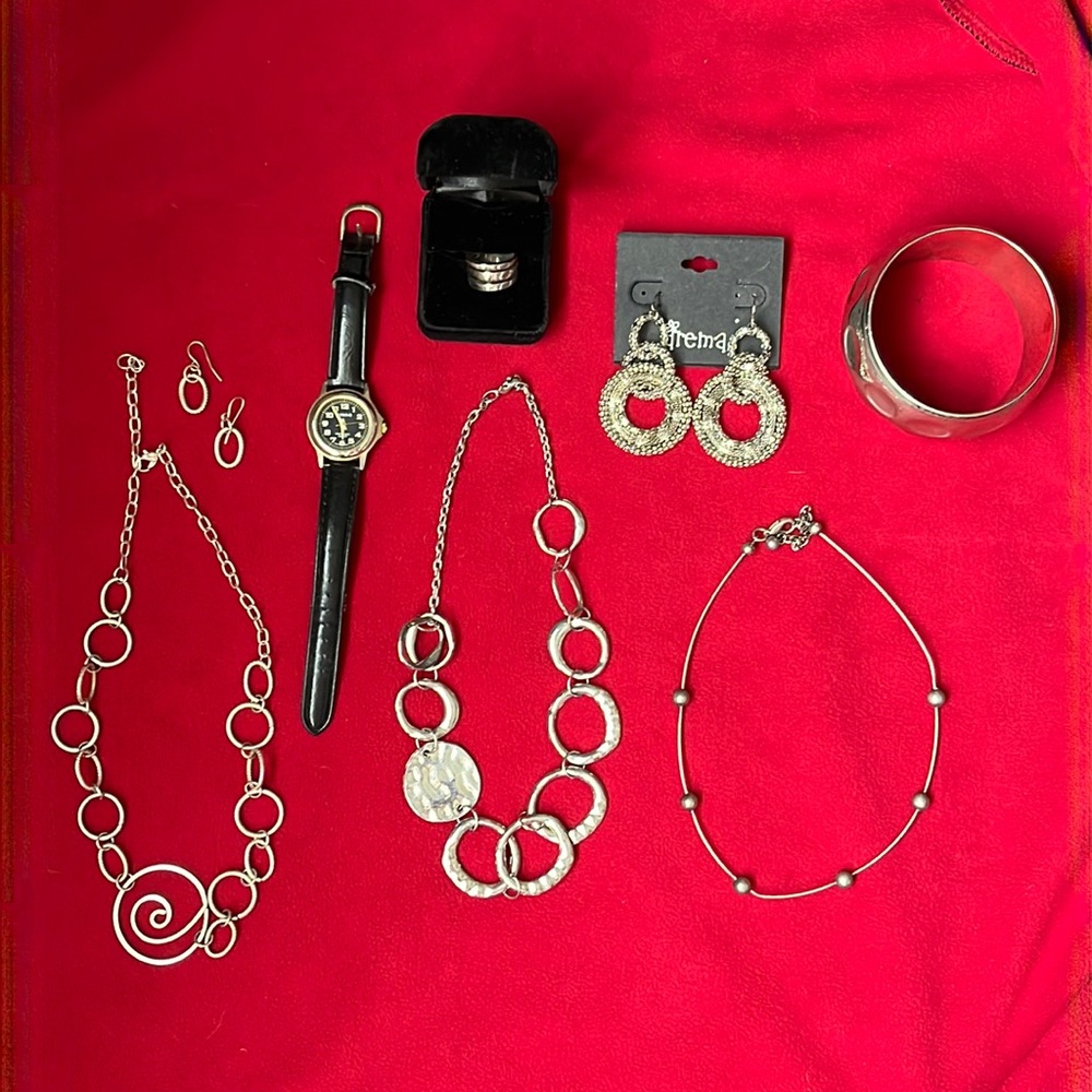 Silver Tone Jewelry Collection!